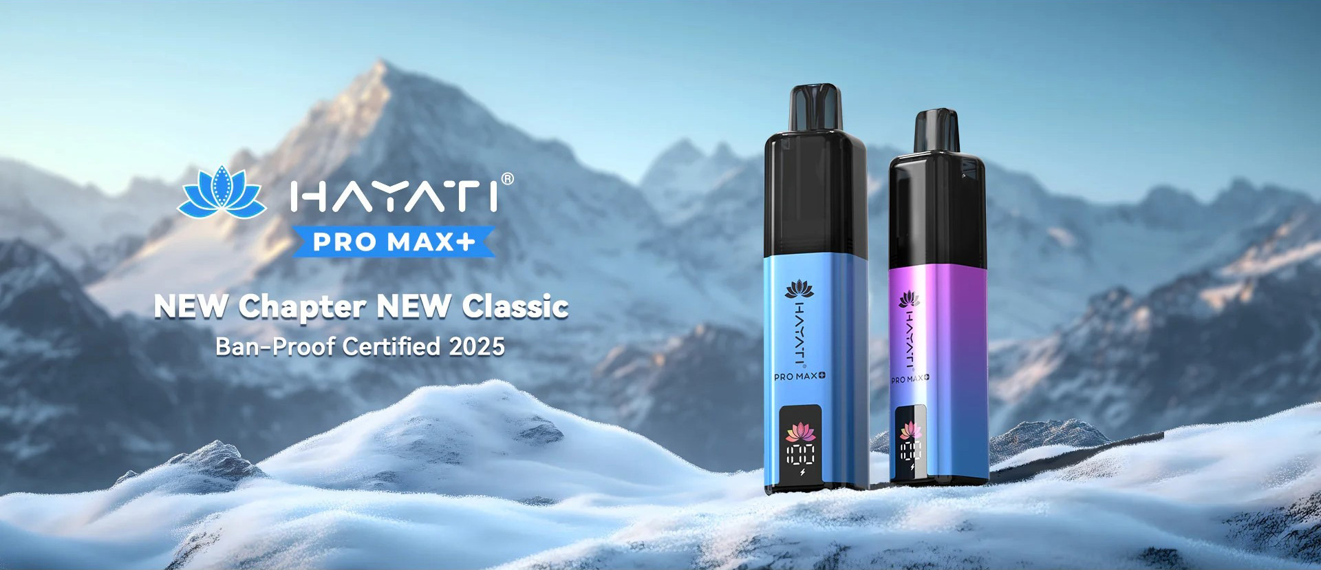 Vape jetable Hayati 6000 Puffs avec écran LED