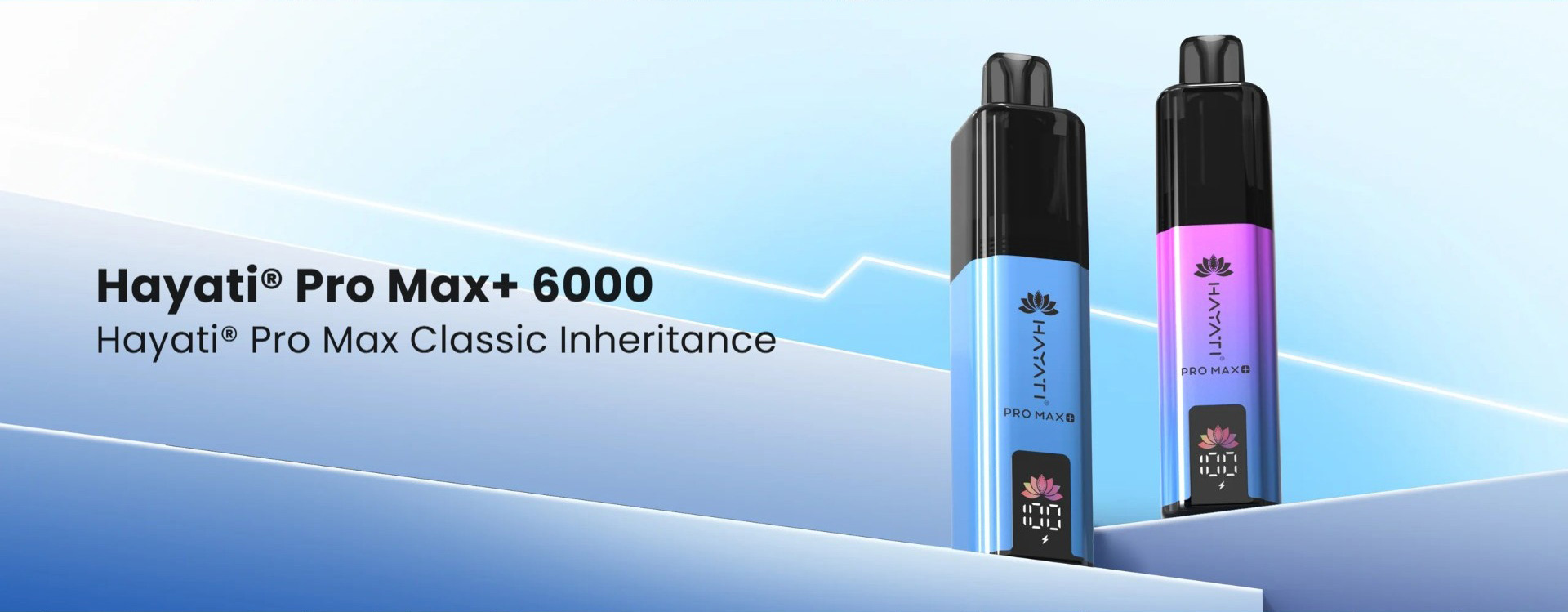 Vape jetable Hayati 6000 Puffs avec écran LED