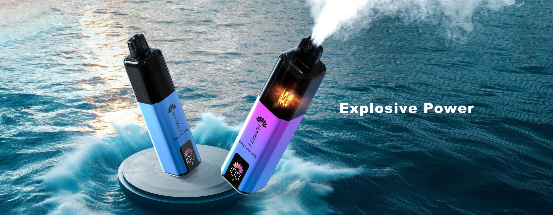 Vape jetable Hayati 6000 Puffs avec écran LED