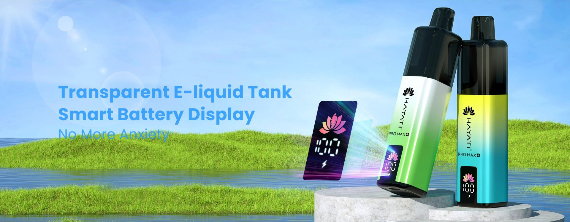 Vape jetable Hayati 6000 Puffs avec écran LED