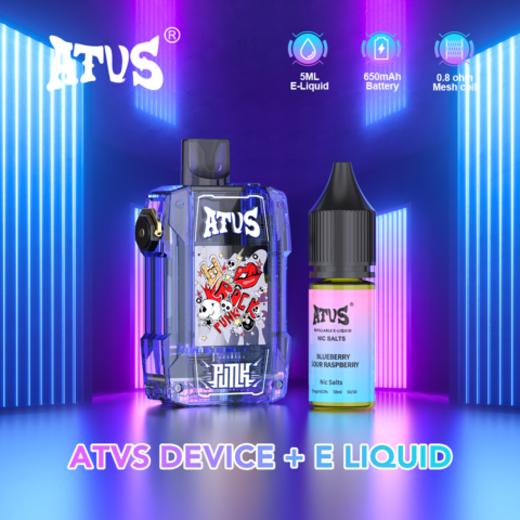 DE012 Cigarette électronique jetable Puff 7000 Taff avec débit d'air rechargeable et réglable