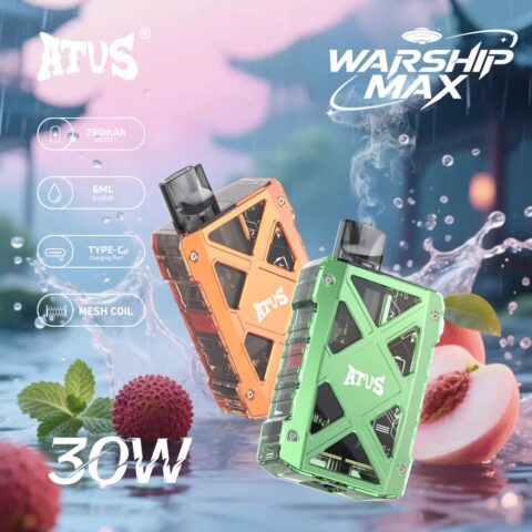 DE012MAX Cigarette électronique Jetable Puff 16000, 18000, 25000, 30000 Taff Pod Kit Puff Taff avec Meilleur prix ATVS Vape