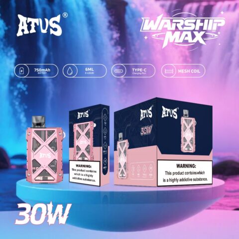 DE012MAX Cigarette électronique Jetable Puff 16000, 18000, 25000, 30000 Taff Pod Kit Puff Taff avec Meilleur prix ATVS Vape