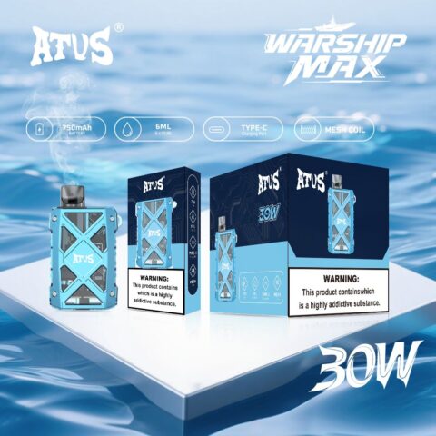 DE012MAX Cigarette électronique Jetable Puff 16000, 18000, 25000, 30000 Taff Pod Kit Puff Taff avec Meilleur prix ATVS Vape