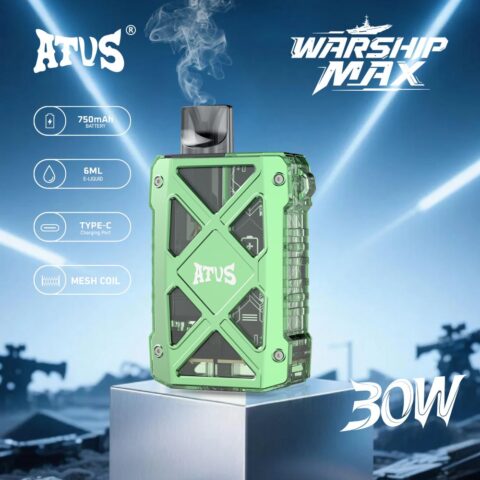 DE012MAX Cigarette électronique Jetable Puff 16000, 18000, 25000, 30000 Taff Pod Kit Puff Taff avec Meilleur prix ATVS Vape