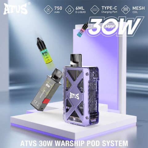 DE012MAX Cigarette électronique Jetable Puff 16000, 18000, 25000, 30000 Taff Pod Kit Puff Taff avec Meilleur prix ATVS Vape