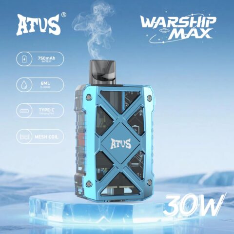 DE012MAX Cigarette électronique Jetable Puff 16000, 18000, 25000, 30000 Taff Pod Kit Puff Taff avec Meilleur prix ATVS Vape