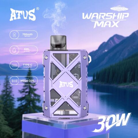 DE012MAX Cigarette électronique Jetable Puff 16000, 18000, 25000, 30000 Taff Pod Kit Puff Taff avec Meilleur prix ATVS Vape