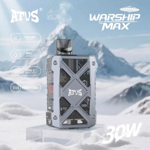 DE012MAX Cigarette électronique Jetable Puff 16000, 18000, 25000, 30000 Taff Pod Kit Puff Taff avec Meilleur prix ATVS Vape