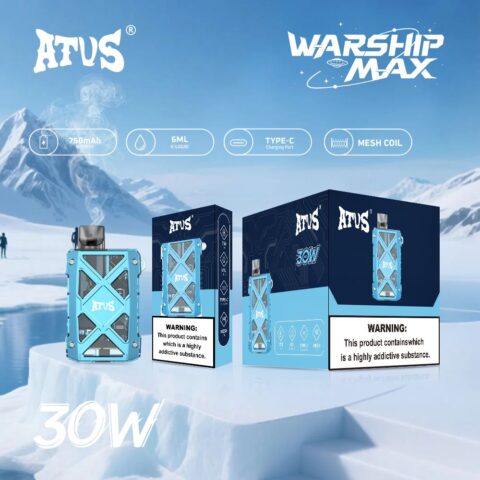 DE012MAX Cigarette électronique Jetable Puff 16000, 18000, 25000, 30000 Taff Pod Kit Puff Taff avec Meilleur prix ATVS Vape