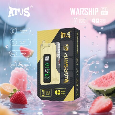 DE012PRO Cigarette électronique Jetable Puff 16000, 18000, 25000, 30000 Taff Pod Kit Puff Taff avec Meilleur prix ATVS Vape