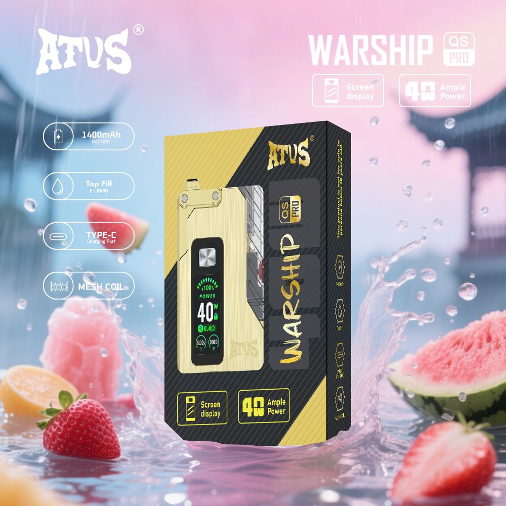 DE012PRO Cigarette électronique Jetable Puff 16000, 18000, 25000, 30000 Taff Pod Kit Puff Taff avec Meilleur prix ATVS Vape