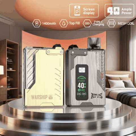 DE012PRO Cigarette électronique Jetable Puff 16000, 18000, 25000, 30000 Taff Pod Kit Puff Taff avec Meilleur prix ATVS Vape