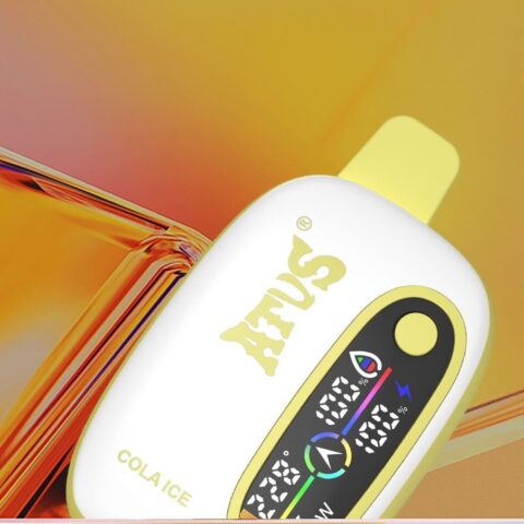 DE016 Cigarette électronique jetable Puff 16000 Taff avec avec affichage LED débit d'air rechargeable et réglable ATVS Vape