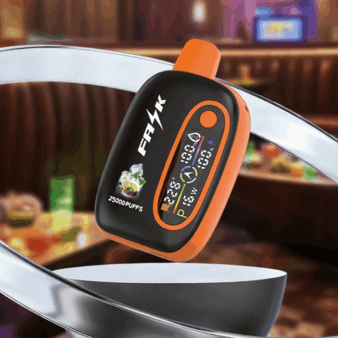 DE016 Cigarette électronique jetable Puff 25000 Taff avec avec affichage LED débit d'air rechargeable et réglable ATVS Vape