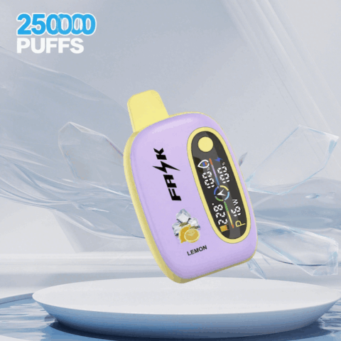 DE016 Cigarette électronique jetable Puff 25000 Taff avec avec affichage LED débit d'air rechargeable et réglable ATVS Vape