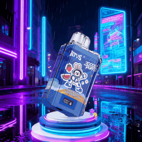 DE017 Cigarette électronique jetable Puff 30000 Taff avec affichage LED débit d'air rechargeable et réglable ATVS Vape