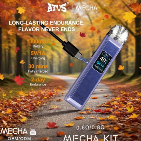 DE019MINI Dispositif système de Pod kit de dosettes préremplies ATVS Vape