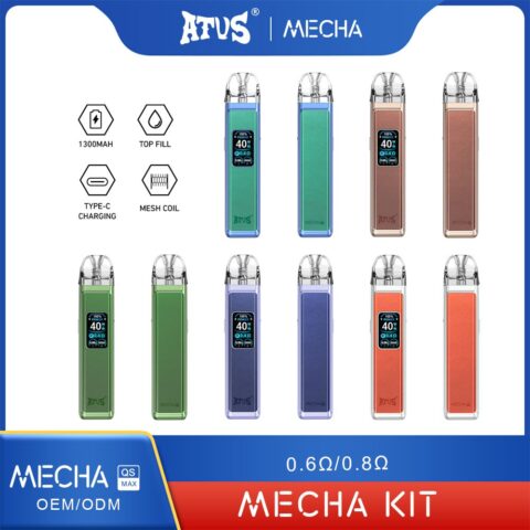 DE019MAX Dispositif système de Pod kit de dosettes préremplies ATVS Vape