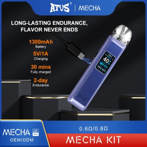 DE019MAX Dispositif système de Pod kit de dosettes préremplies ATVS Vape