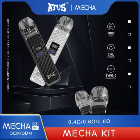 DE019MINI Dispositif système de Pod kit de dosettes préremplies ATVS Vape