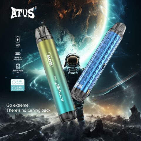 DE020 Dispositif système de Pod kit de dosettes préremplies avec débit d'air réglable MTL RDL ATVS Vape