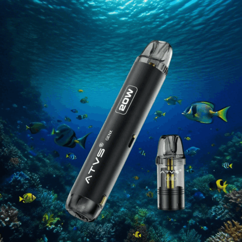 DE020 Dispositif système de Pod kit de dosettes préremplies avec débit d'air réglable MTL RDL ATVS Vape