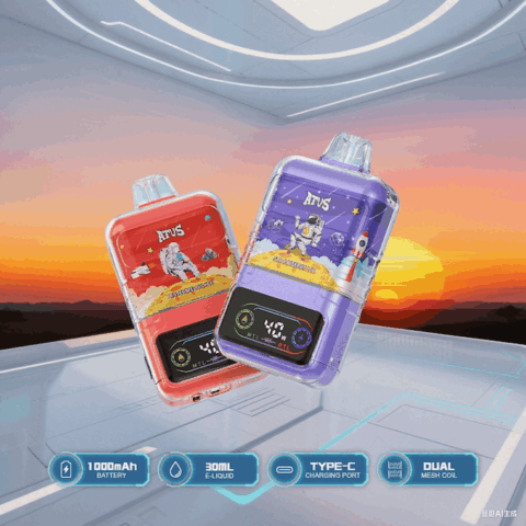 DE021 Cigarette électronique jetable Puff 30000 Taff avec Afficheur LED rechargeable et débit d'air réglable MTL DTL ATVS Vape