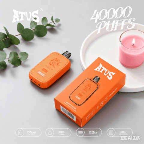 DE030 60000 Puffs Vape jetable avec écran intelligent et charge rapide saveur reglable ATVS Vape